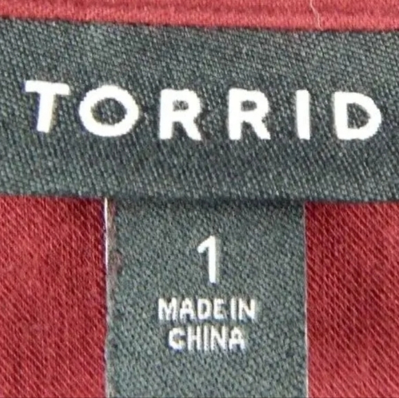 Torrid Lizzie Rayon Twill Button Up - Picture 4 of 4